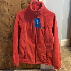 Columbia Women's Fleece Jacket - Bright Red